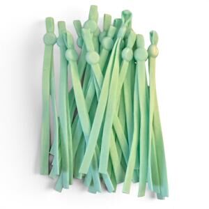 Mint Green Elastic Adjustable Pull Tab Crafting Masks Sewing Lot Of 16